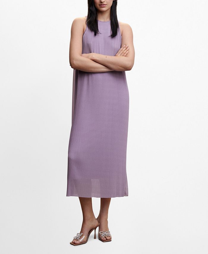 MANGO Women's Textured Shift Dress Macy's, 41% OFF