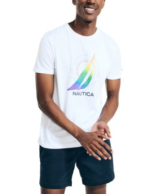 Nautica - Men's Classic-Fit Pride Logo Graphic T-Shirt