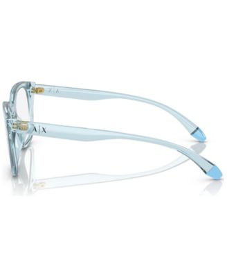 Women's Pillow Eyeglasses, AX3099U 53