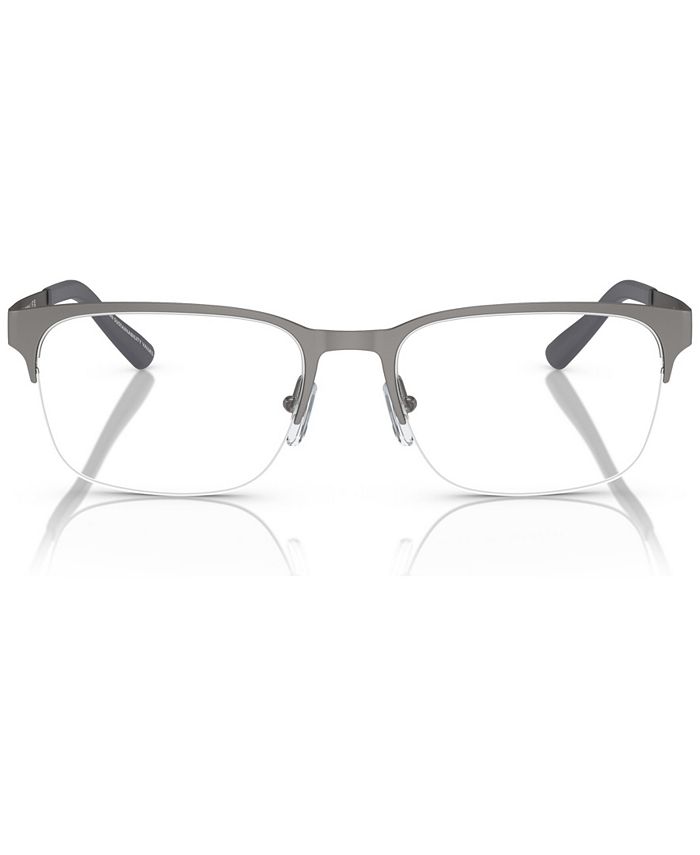 A|X Armani Exchange Men's Rectangle Eyeglasses, AX1060 55 - Macy's
