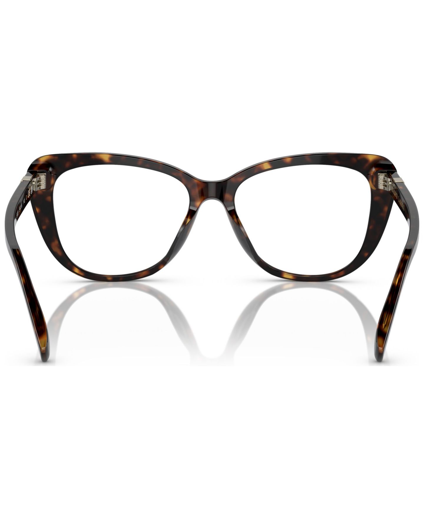Женские очки Ralph Lauren Woman Cat Eye Plastic RL6232U Eyeglasses, цвет: Гавана — фото 4