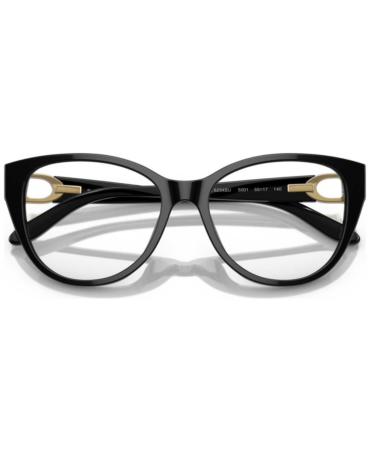 Ralph Lauren Women's Cat Eye Eyeglasses, RL6234BU 55