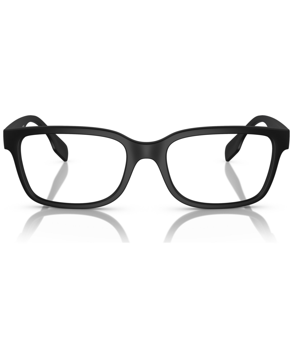 Burberry Men's Square Eyeglasses, Be2379u 55 In Matte Black