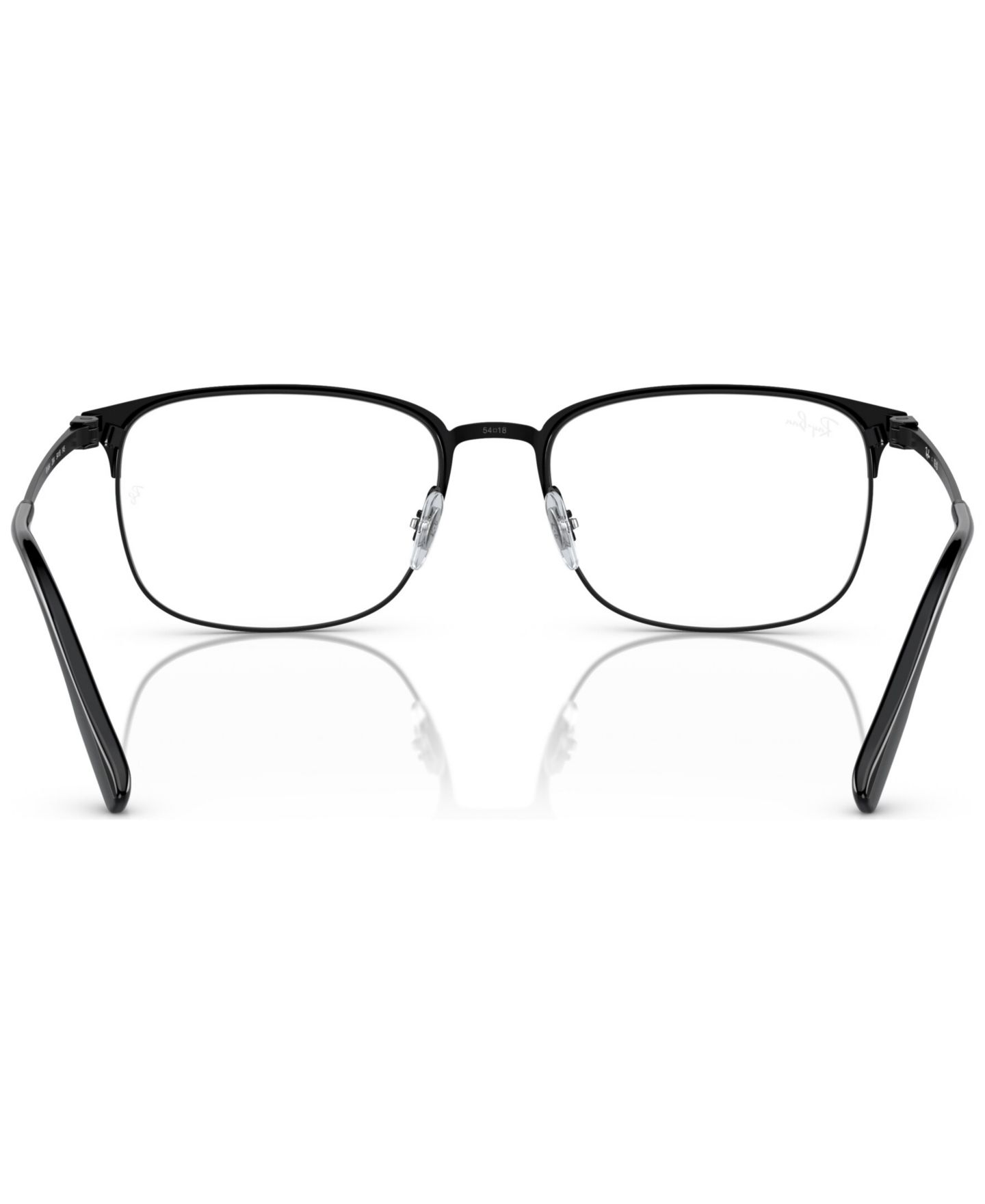 Мужские очки Ray-Ban Man Pillow Metal RB6494 Optics Eyeglasses, цвет: Чёрный — фото 5