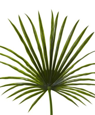 50" Fan Palm Spray Artificial Plant, Set of 2