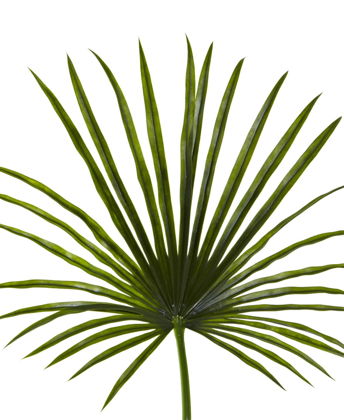 Nearly Natural Fan Palm Spray Artificial Plant, Set of 2