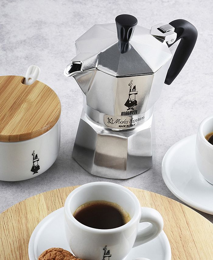 Moka Express 6 Cups Coffeemaker - 9.1 oz - Gray