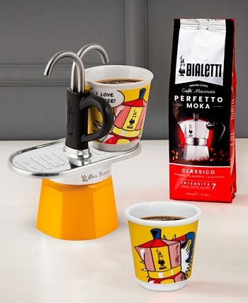 Bialetti Set Mini Express R Lichtenstein + 2 Bicc.
