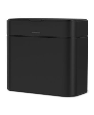 4.5 Liter Round Step Bathroom Trash Can with Soft-Close Lid