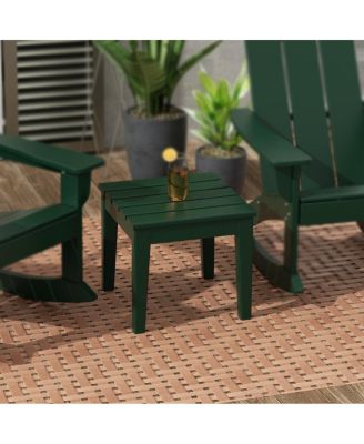 Outdoor Patio Modern Adirondack Side Table