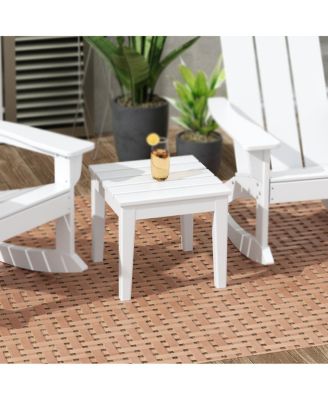 Outdoor Patio Modern Adirondack Side Table