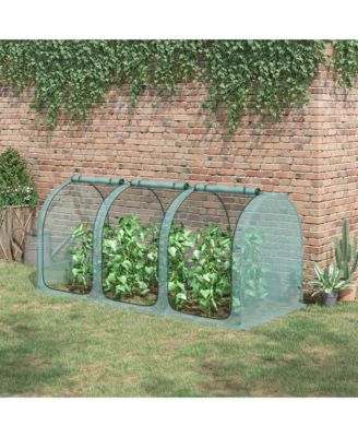 9 x 4ft Crop Cage with Zippe Doors and Storage Bag,