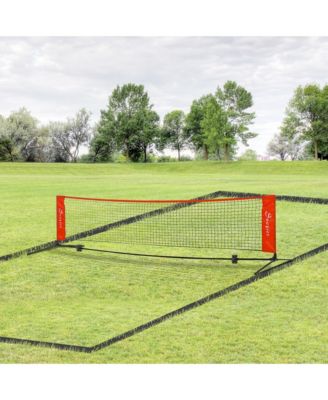 23 ft Portable Soccer Tennis/Pickleball/Badminton/Mini Tennis Net,