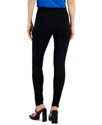 Style & Co Petite Seam-Front Ponte-Knit Leggings, Created for Macy's -  Macy's