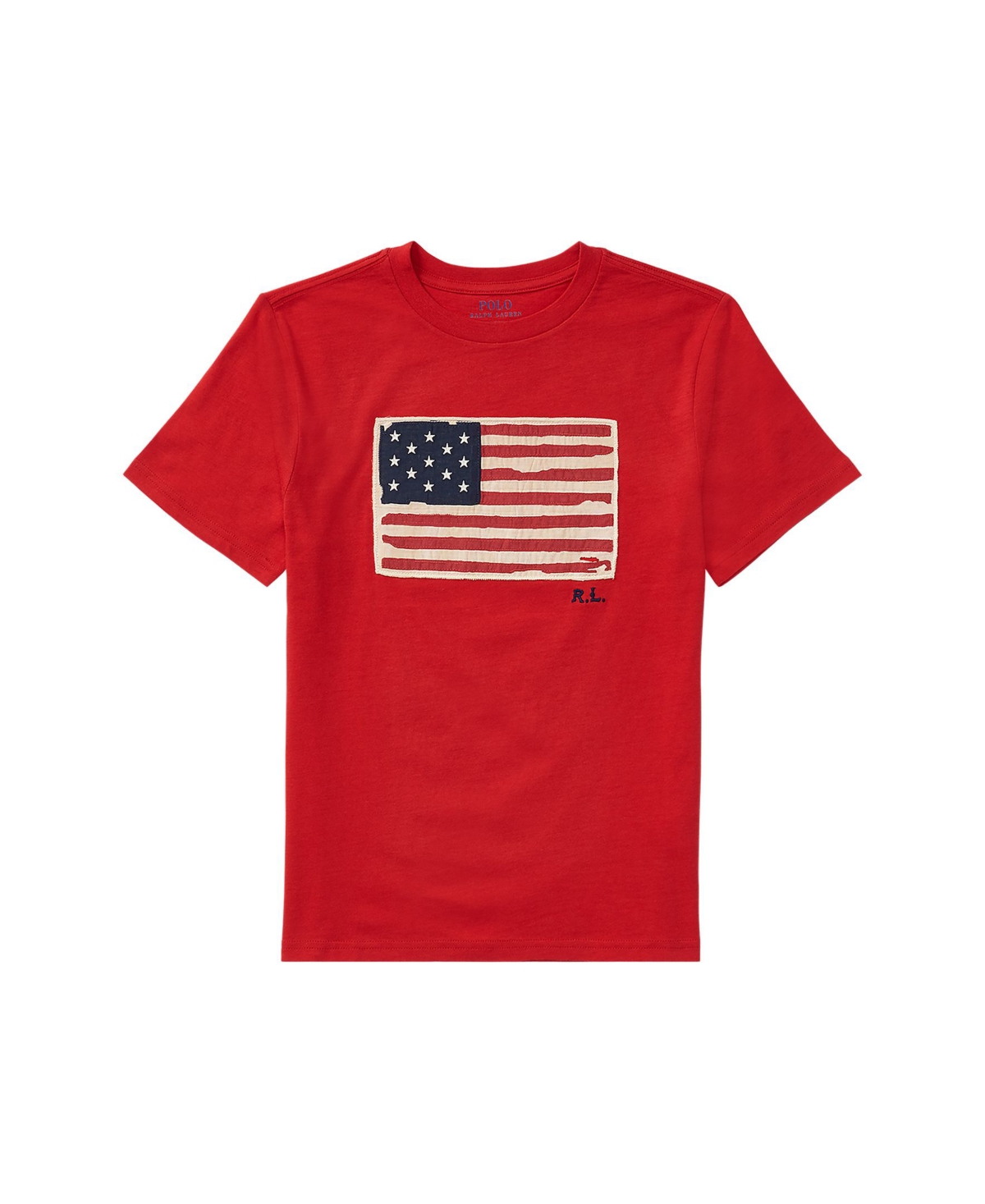 Polo Ralph Lauren Big Boys Flag Cotton Jersey T-shirt