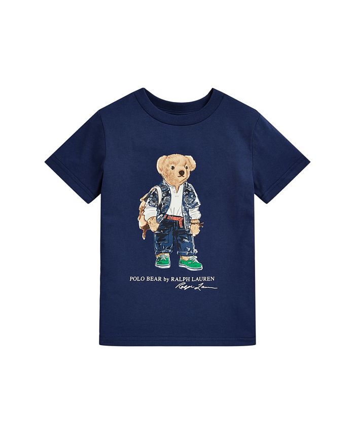 Polo Ralph Lauren Little Boys Polo Bear Cotton Jersey Tshirt Macy's