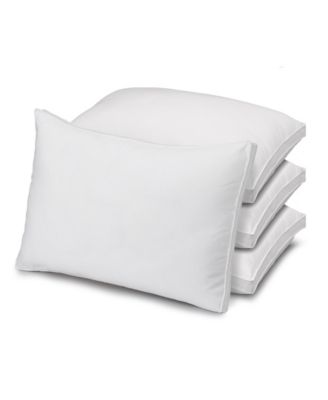 Gusseted Firm Plush Down Alternative Side/Back Sleeper 4-Pack Pillow, Queen