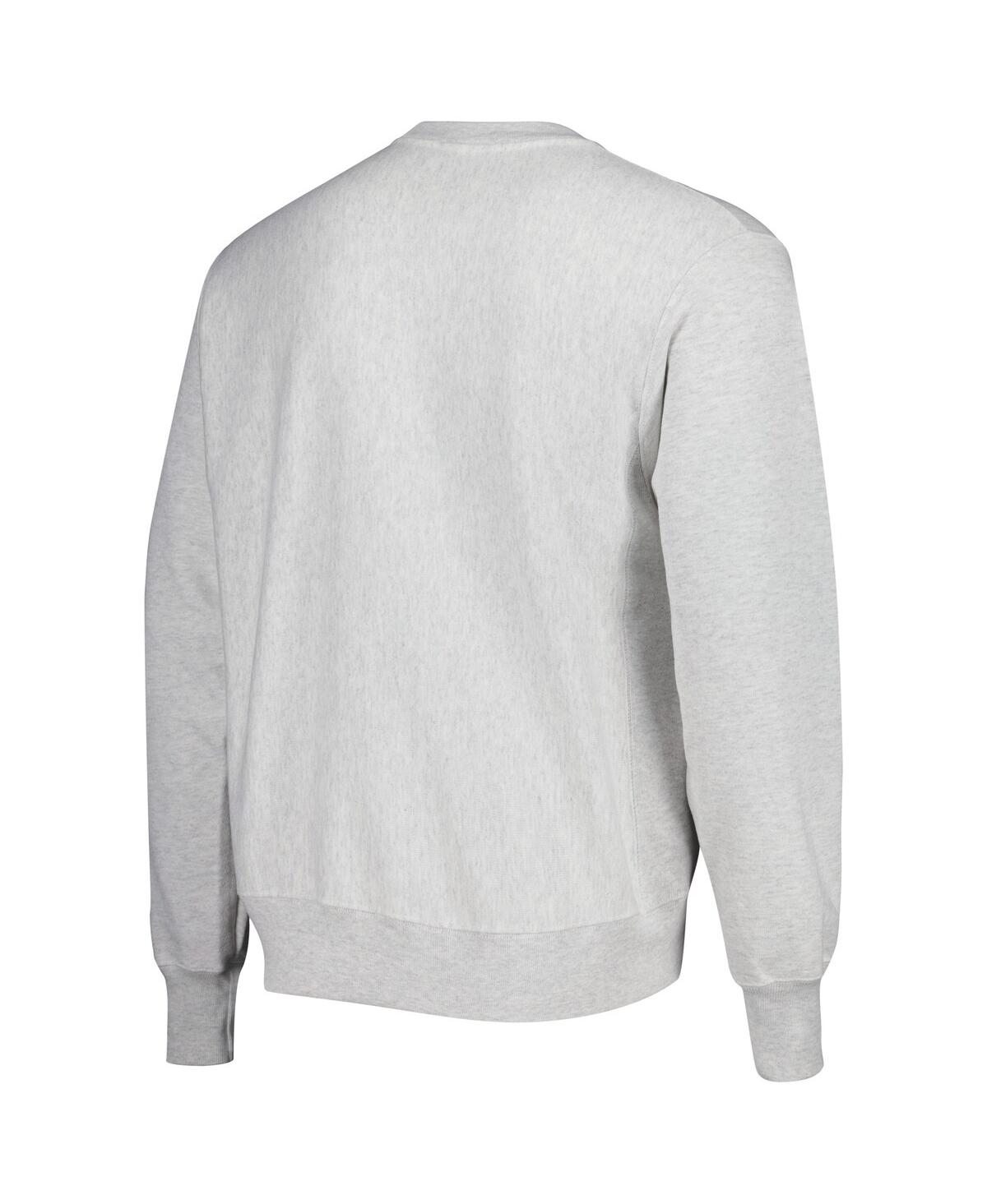 Men's ChampionLsu Tigers Arch Reverse Weave Pullover Sweatshirt - Heathered Gray