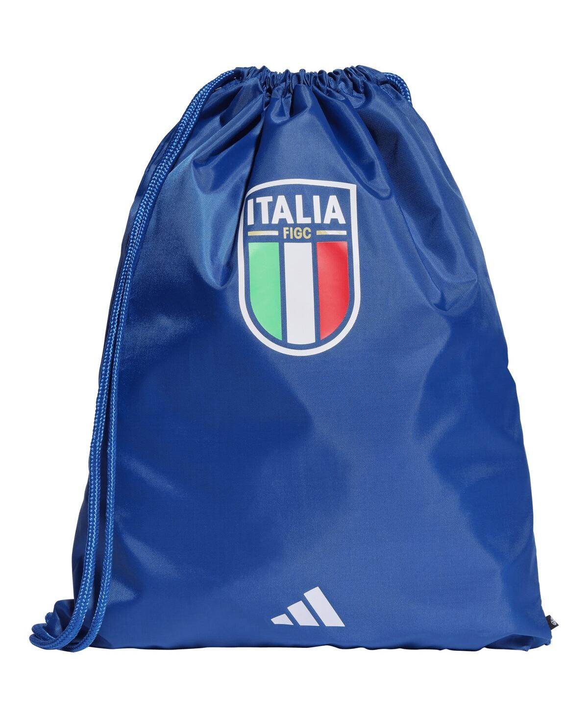 Shop Adidas Originals Men's And Women's Adidas Italy National Team Gym Sack In Blue,white