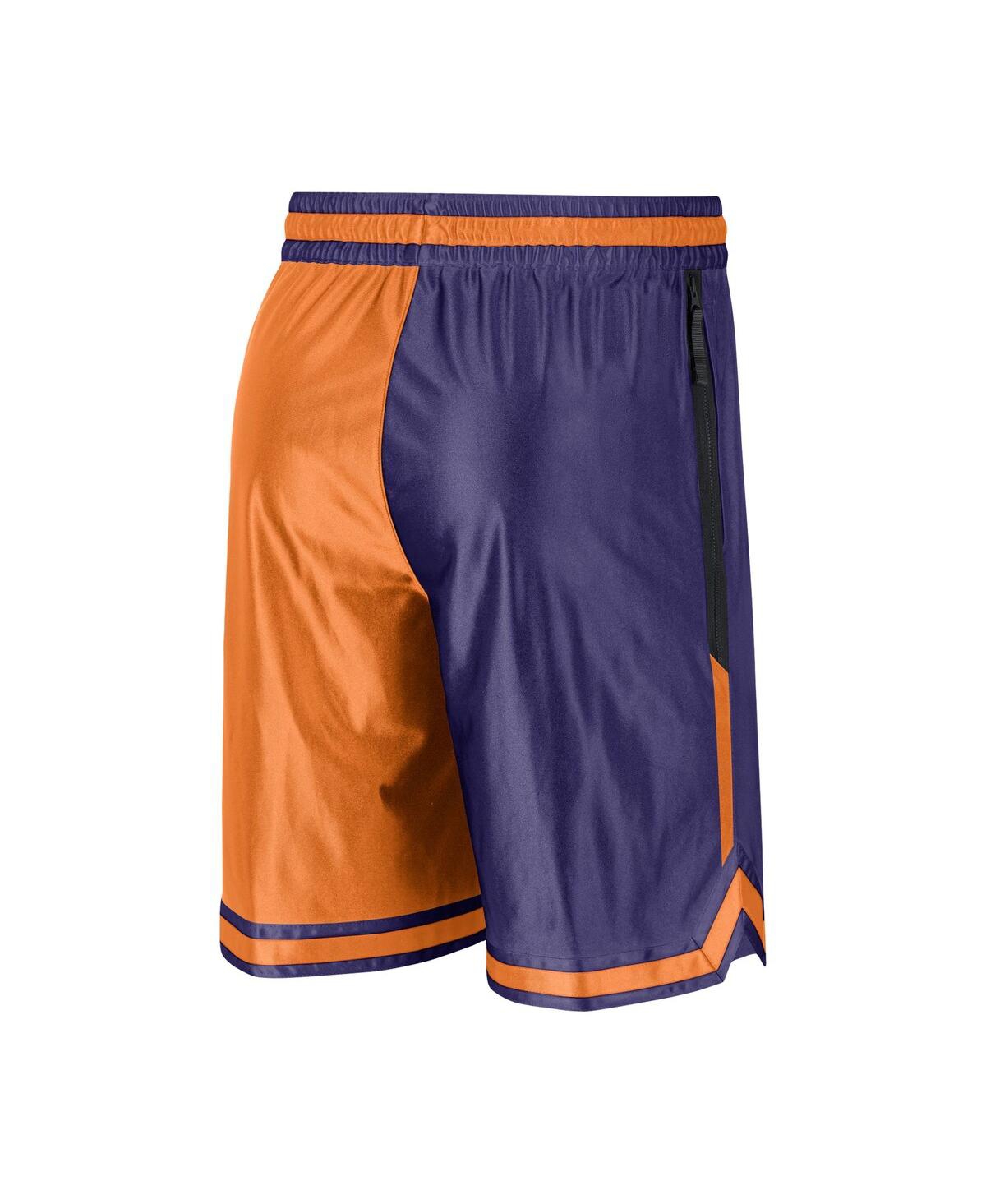 Shop Nike Men's  Orange, Purple Phoenix Suns Courtside Versus Force Split Dna Performance Shorts In Orange,purple