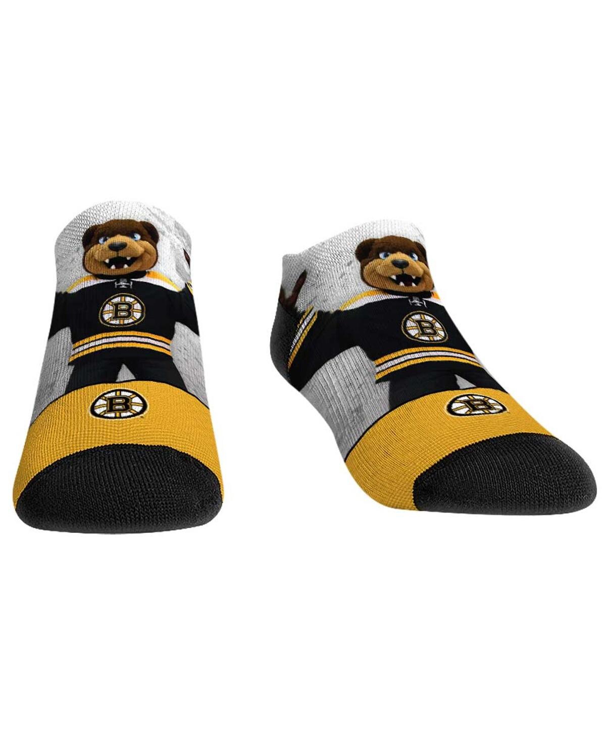 Rock 'em Men's And Women's  Socks Boston Bruins Mascot Walkout Low Cut Socks In Multi