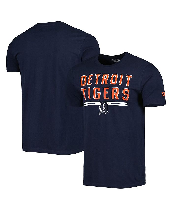 Lids Detroit Tigers New Era Team Hoodie T-Shirt - Navy