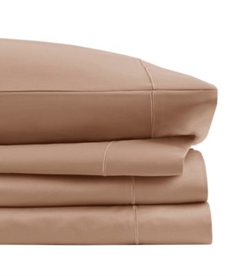 600 Thread Count Pima Cotton Sateen 4-Pc. Sheet Set, Queen