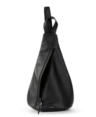 Women's Geo Sling Leather Backpack
