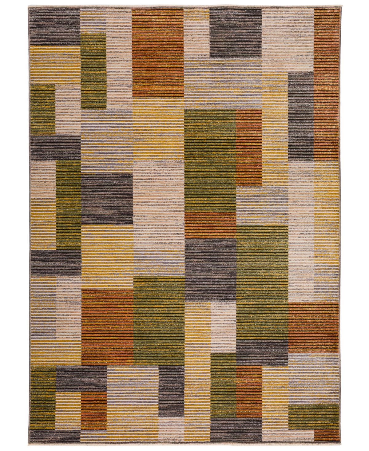 D Style Sergey Sgy5 5' X 7'6" Area Rug In Multi