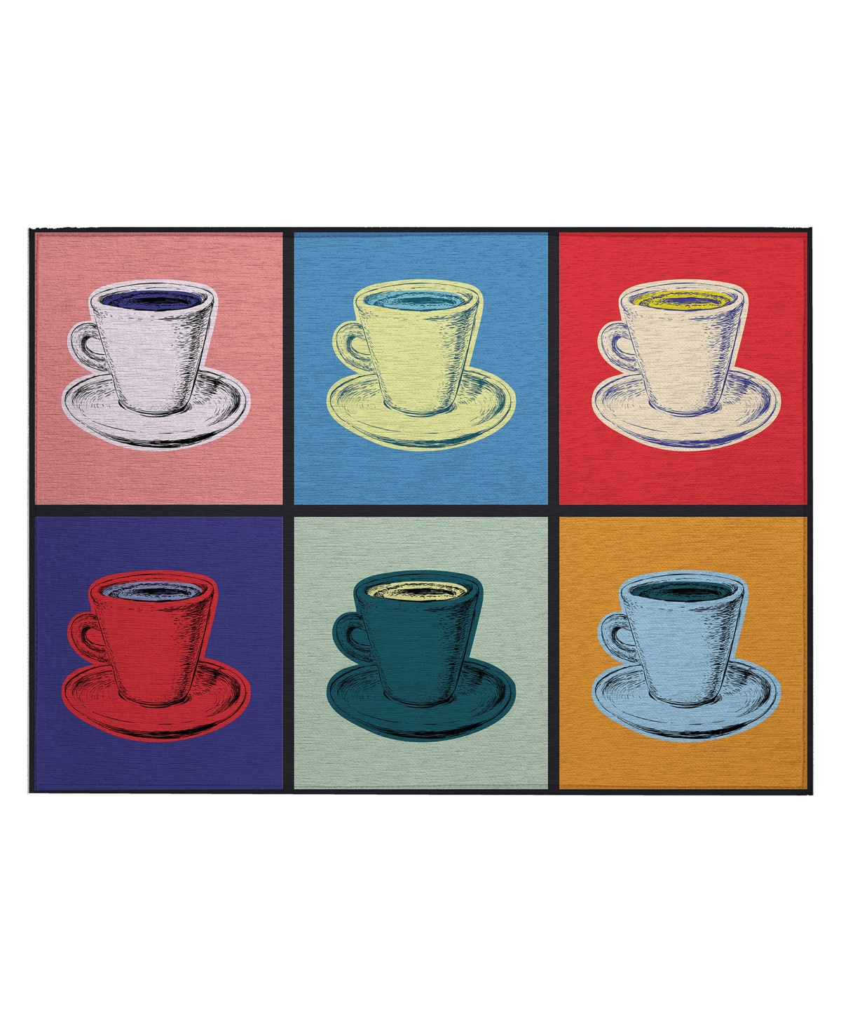 D Style Kendall Kitchen Ke10 1'8" X 2'6" Area Rug In Multi