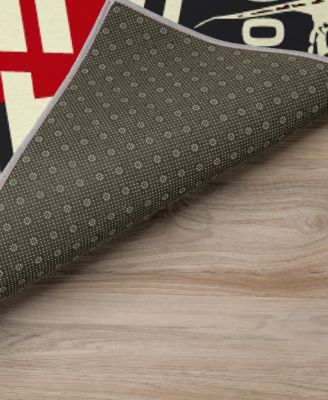 Kendall Kitchen Washable KE11 3' x 5' Area Rug