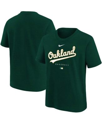Oakland Athletics Nike Team Wordmark T-Shirt - Green