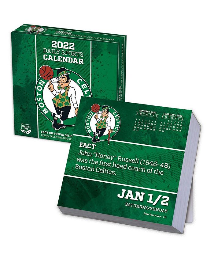 Turner Licensing Boston Celtics 2022 Box Calendar Macy's