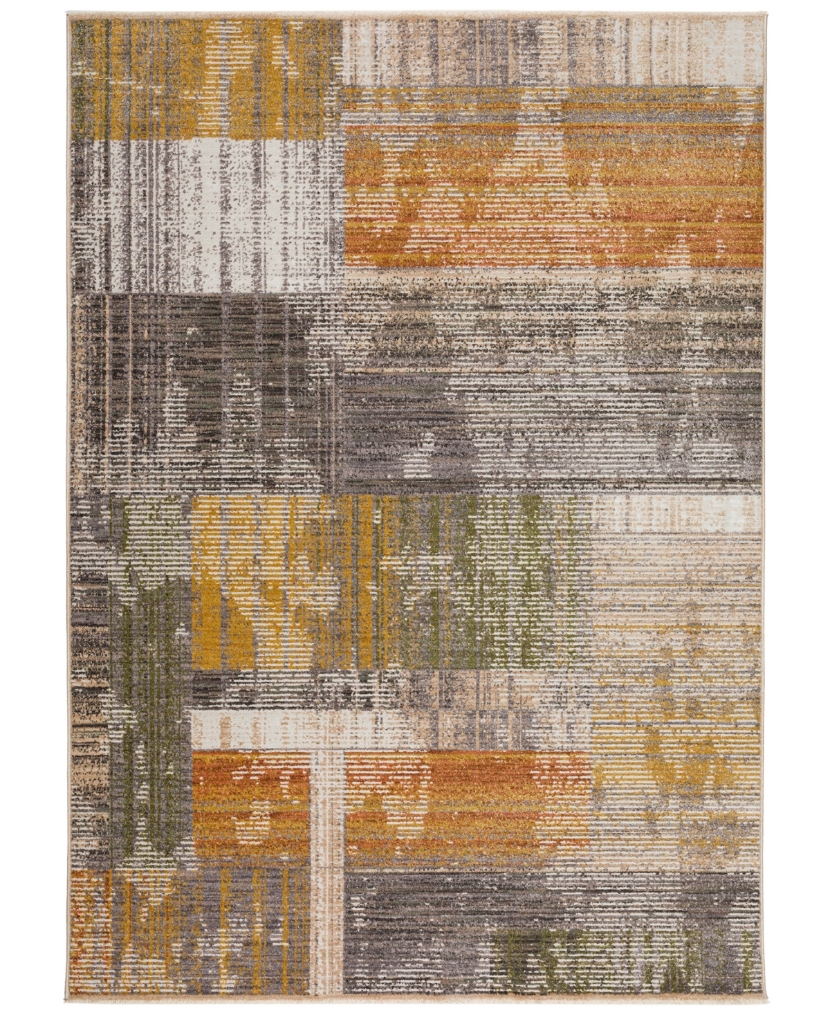 D Style Sergey Sgy8 7'10" X 10' Area Rug In Multi