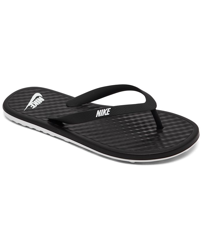 Nike On Deck Women's Sandals Slippers Slides Flip Flops black white 6-8 9  10 002