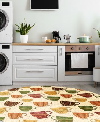 Kendall Kitchen Washable KE15 Area Rug