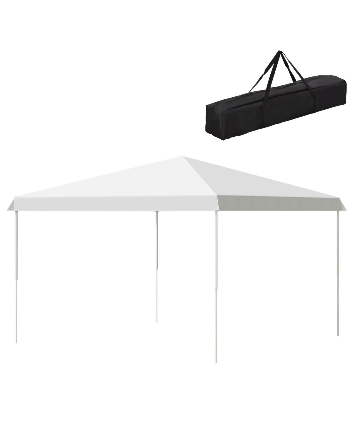 13' x 13' Pop-Up Gazebo Tent with 3-Level Adjustable Height, Instant Canopy Sun Shade Shelter Folding, with Waterproof, Uv Resistant Top, Car