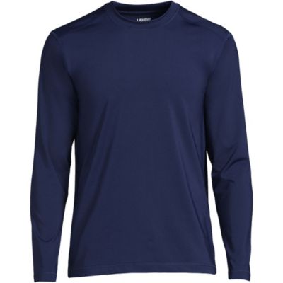 Футболка для плавания Lands End Lands End Big - Tall с длинным рукавом UPF 50 Rash Guard 9990₽