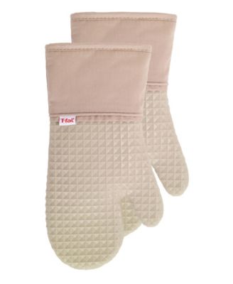 Flexible Waffle Silicone Oven Mitt, Set of 2