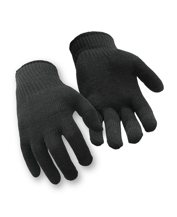 RefrigiWear Men's Moisture Wicking Stretch Fit Glove Liners (Pack of 12 Pairs) Macy's