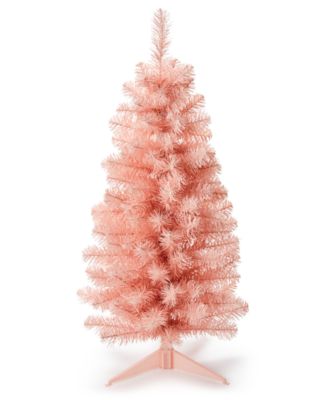 Holiday Lane - Shimmer and Light 3' Pink Artificial Christmas Tree