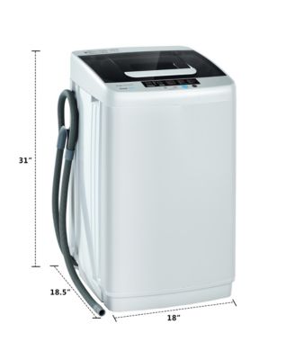 Portable Full-Automatic Laundry Washing Machine 8.8lbs