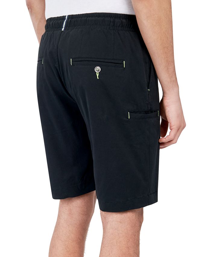 Society of Threads Men's Slim Fit Drawstring Shorts Macy's