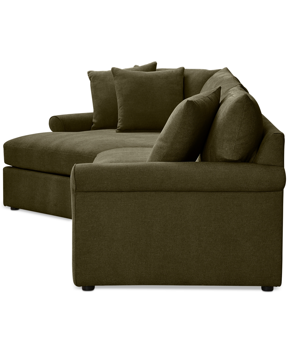 Wrenley 3-Pc. Fabric Modular Cuddler Chaise Sectional Sofa, Created for Macy's