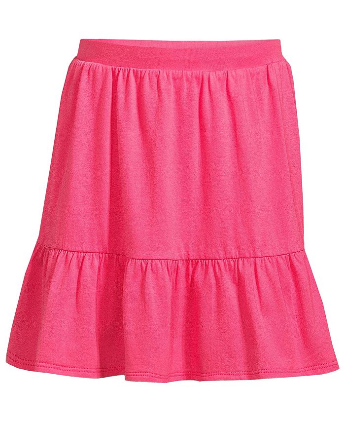 Lands End Big Girls Plus Tiered Skort Macy s
