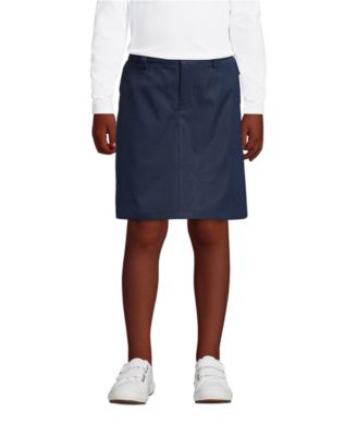 Little Girls Active Chino Skort Top of the Knee