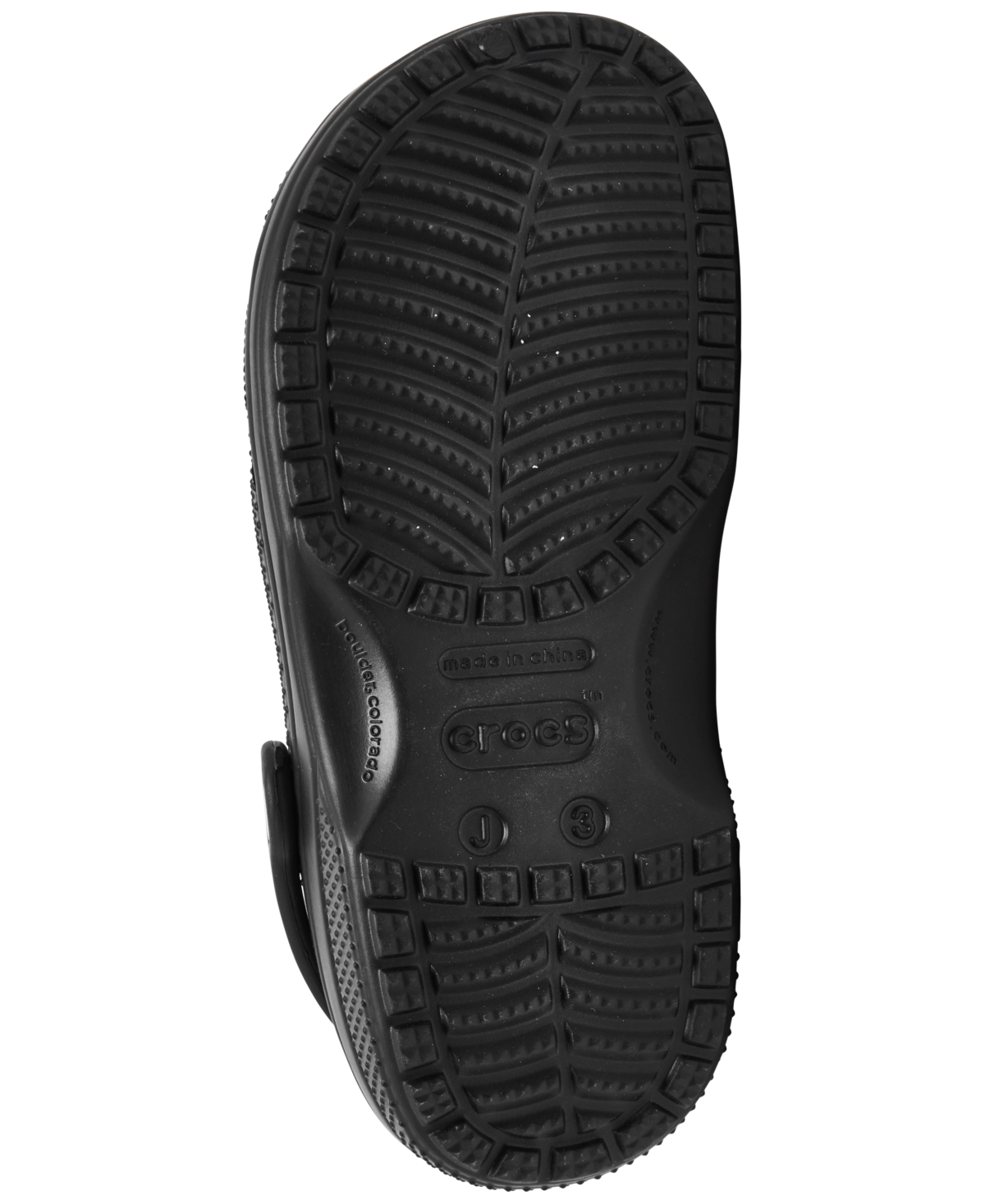 Shop Crocs Little Kids Classic Clogs From Finish Line In Black