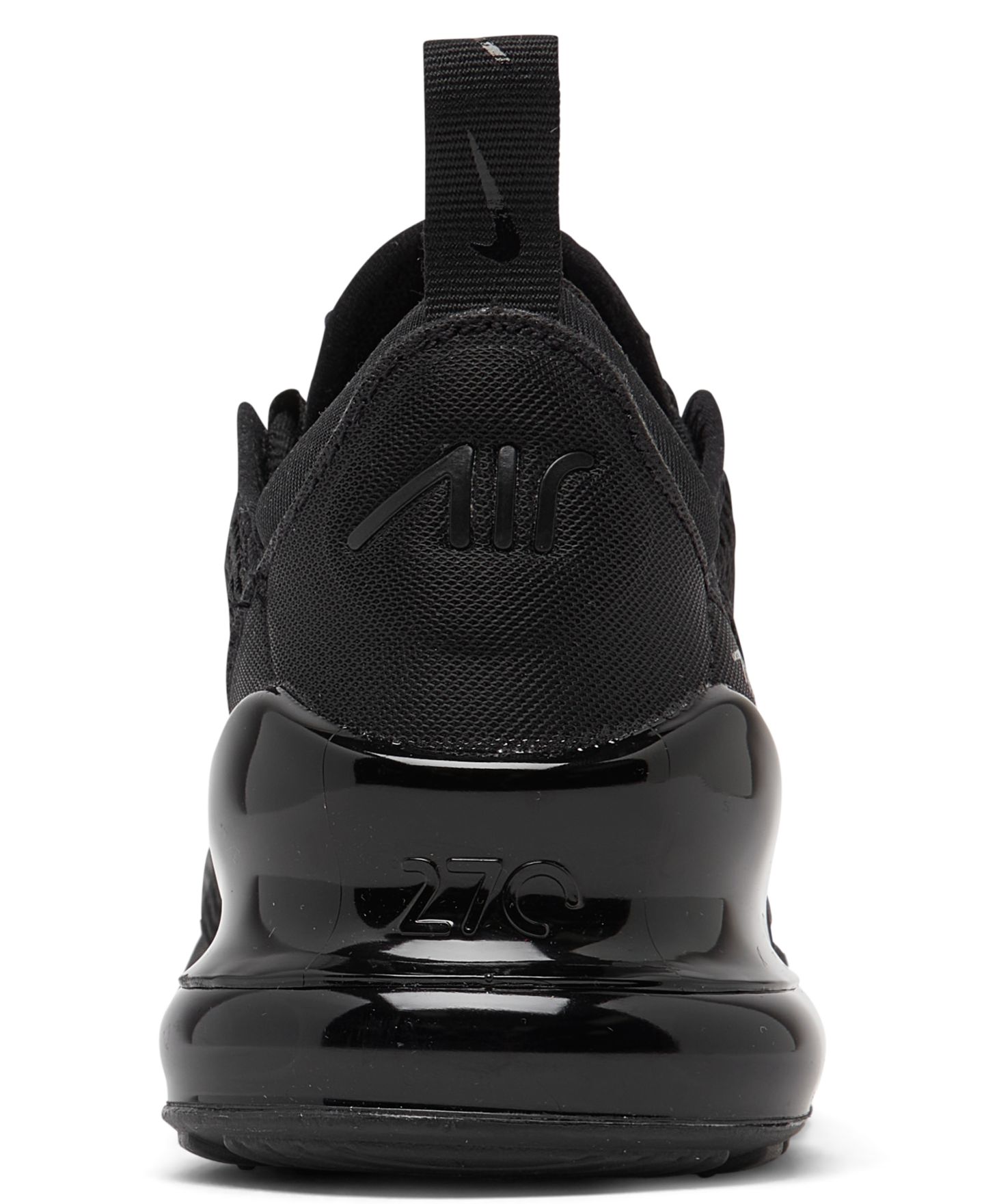 Детские повседневные кроссовки Nike Air Max 270, цвет: Чёрный — фото 4