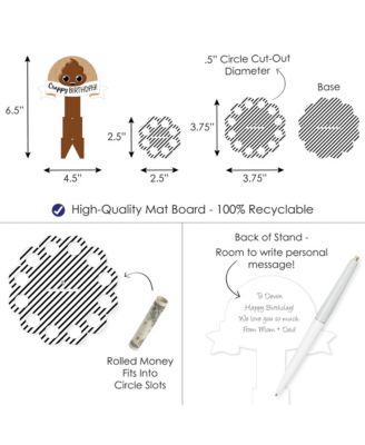 Oh Crap, You're Old Poop Birthday Party Centerpiece Sticks - Set Of 15 Table Toppers