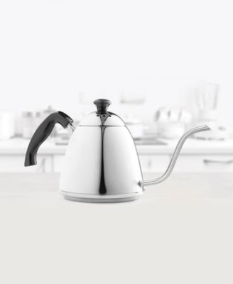 6-Cup Pour Over Gooseneck Coffee Kettle, Stainless Steel, 1 Liter Capacity